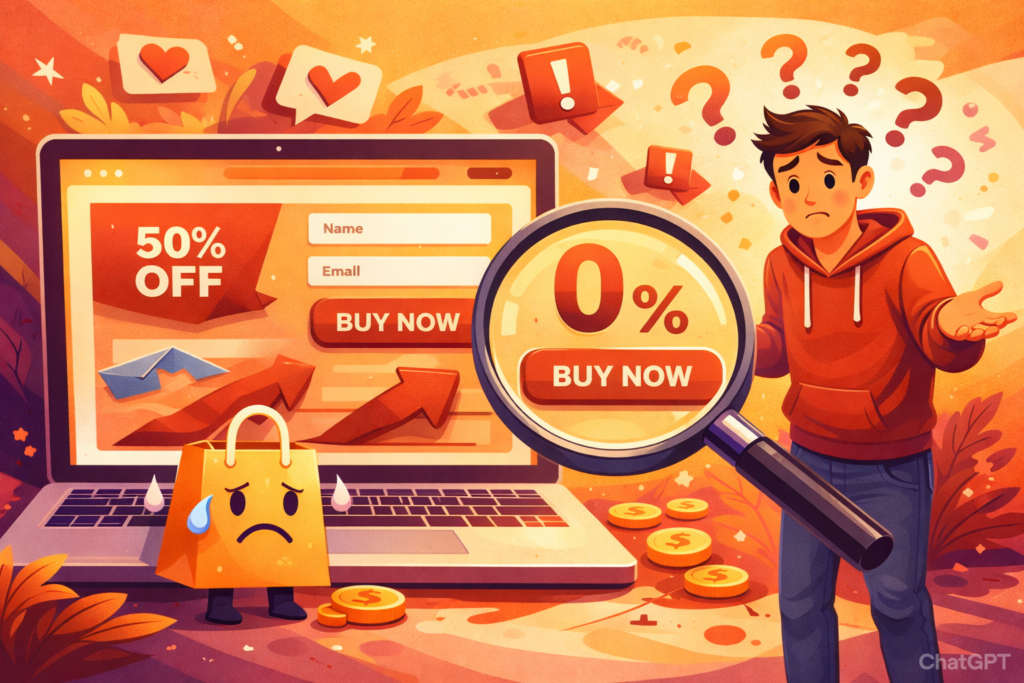 Why Is My Landing Page Not Converting Traffic? (The Real Reasons Behind Low Conversions)